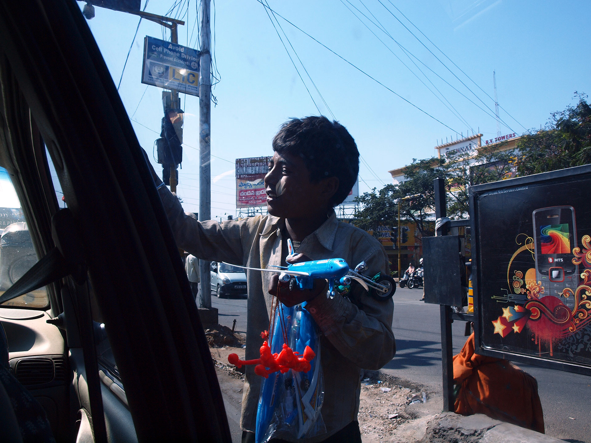 Indien: Straßenverkäufer