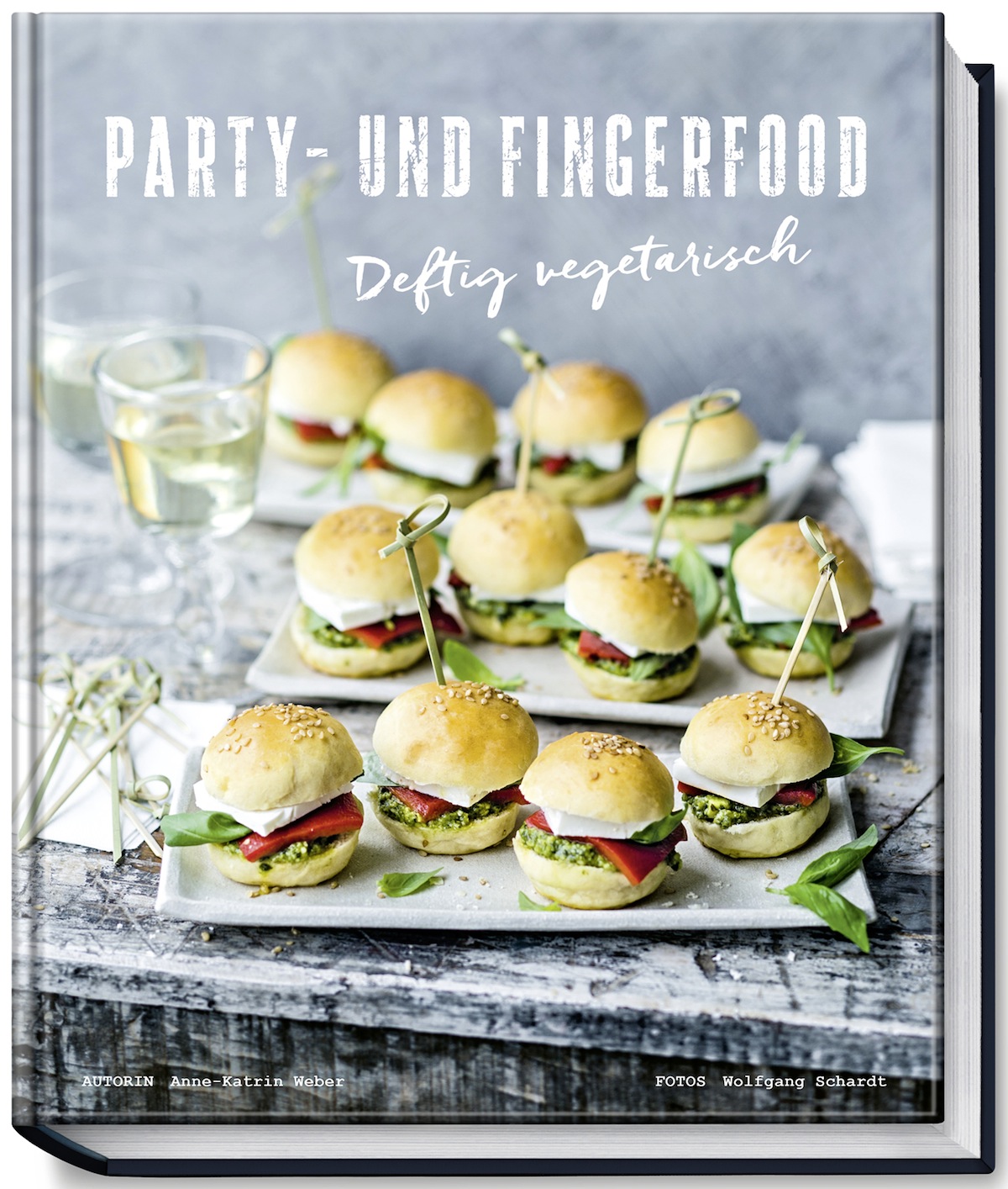 Buchcover Party- und Fingerfood - Deftig vegetarisch