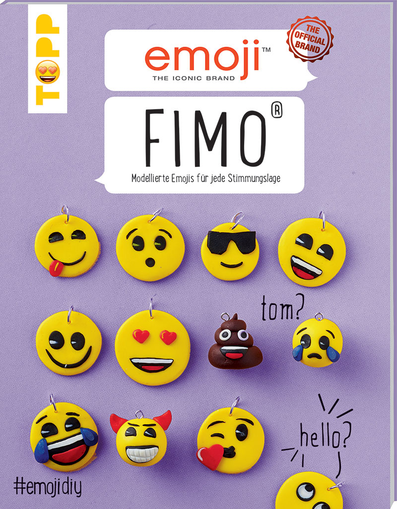 Buchcover: emoji Fimo - Modellierte Emojis für jede Stimmungslage