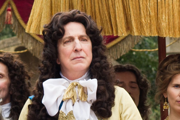 Alan Rickman als König Ludwig XIV