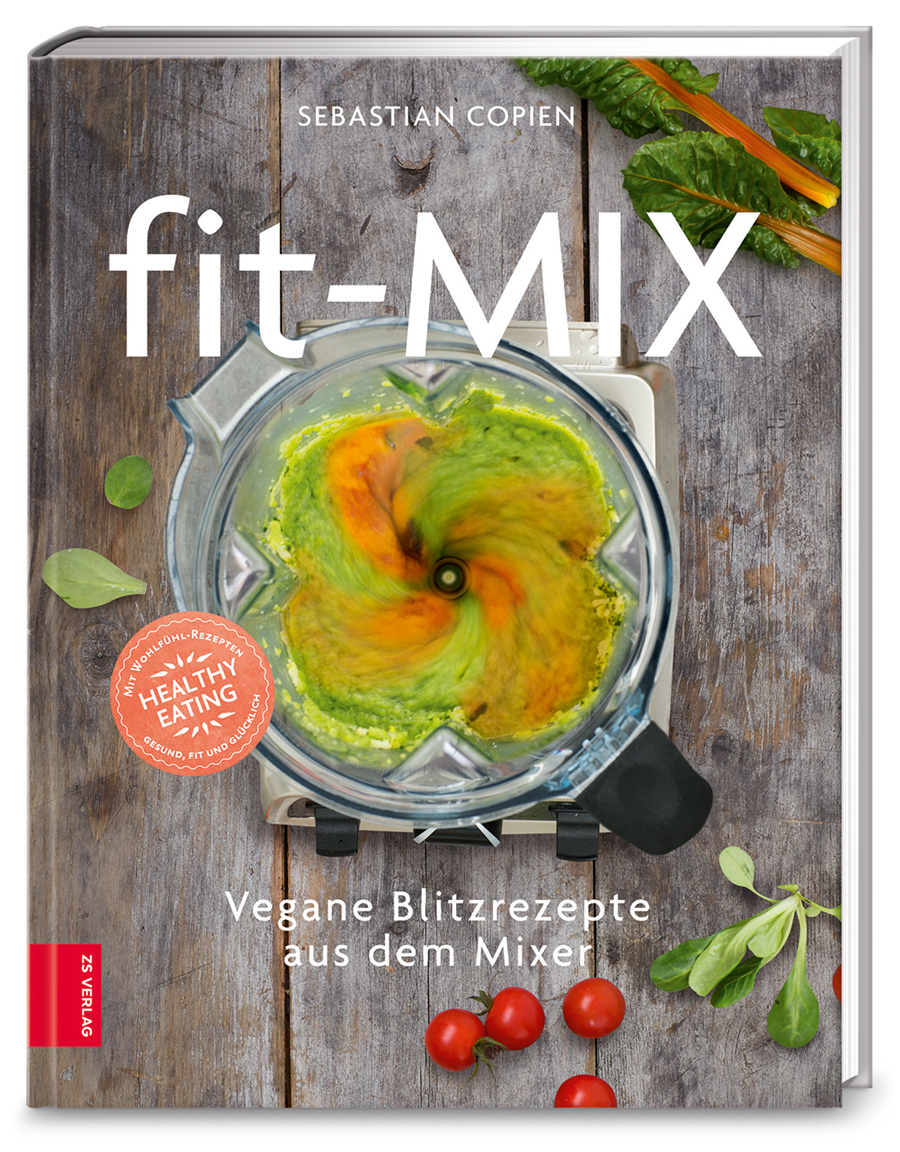 Buchcover Fit-Mix - Vegane Blitzrezepte aus dem Mixer 