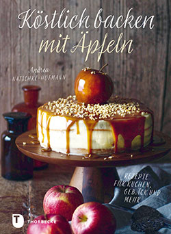Buchcover Köstlich backen mit Äpfeln