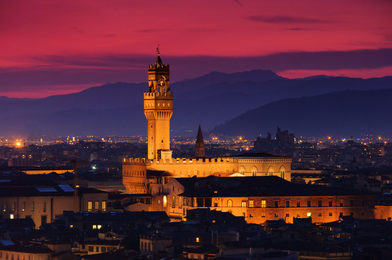 Städtereisen: Florenz - Palazzo Vecchio 