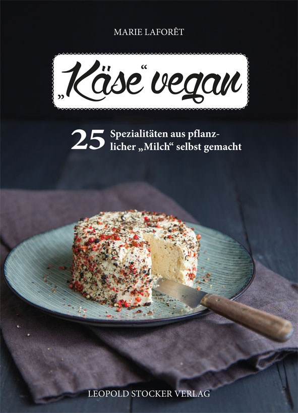 Buchcover: Käse vegan