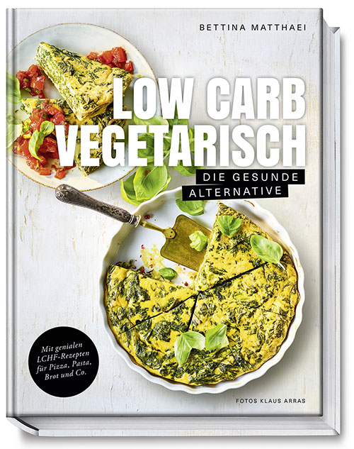 Buchcover LOW CARB VEGETARISCH - Die gesunde Alternative