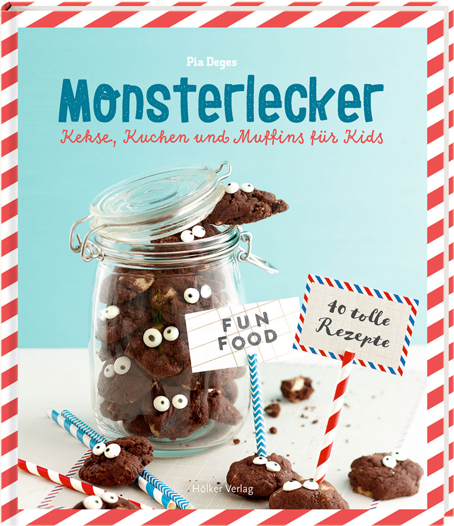 Buchcover: Monsterlecker - Kekse, Kuchen und Muffins für Kids