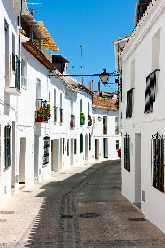 Das "weiße Dorf" Mijas gehört zur Provinz Malaga.