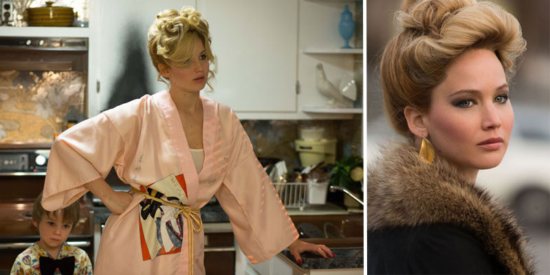 Szenenbilder: Jennifer Lawrence trägt Vogelnest im Film American Hustle